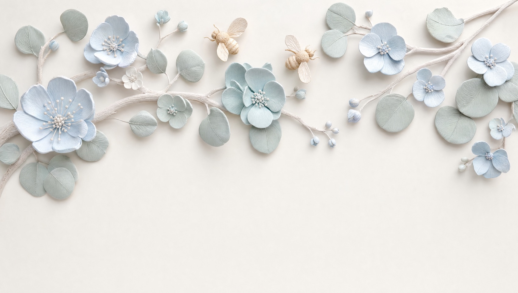 Plaster relief — bees